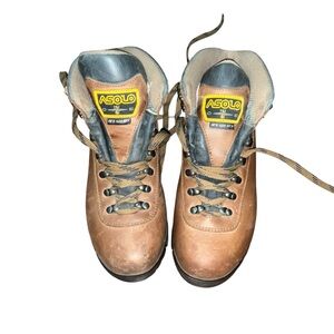 Asolo Women’s AFX 520 GTX Hiking Boots — Brown Leather (Size 6)